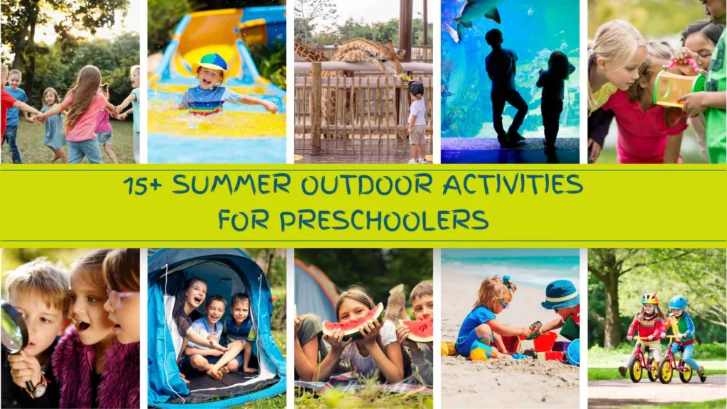 summer fun activities for preschoolers